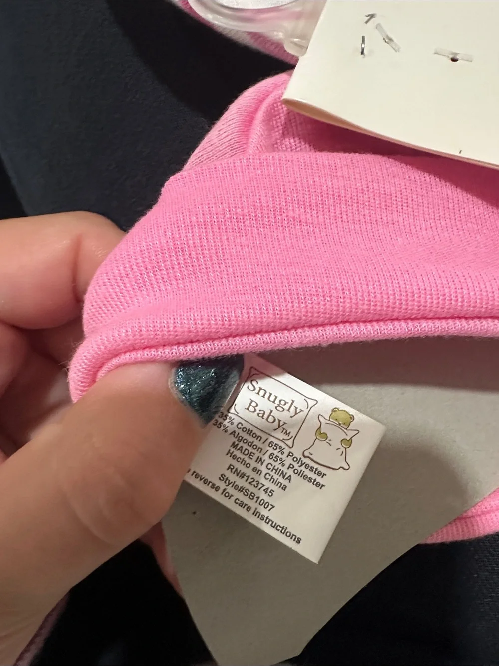 Baby Beanie Set - Pink & Pastel Prints set of 4